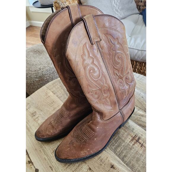 Double-H Boots Other - Double H Western Work Boots Men's Size 10.5 Oil Resistant